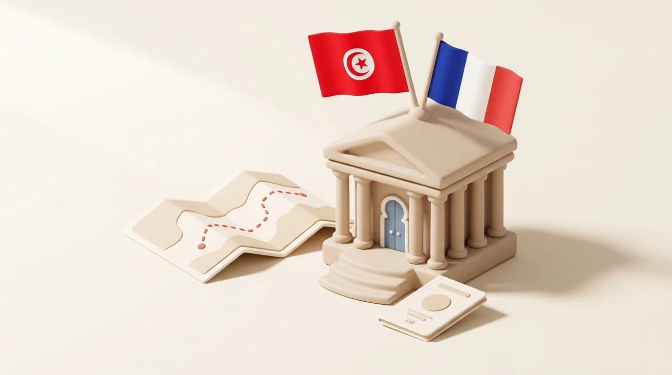 Les consulats tunisiens en France